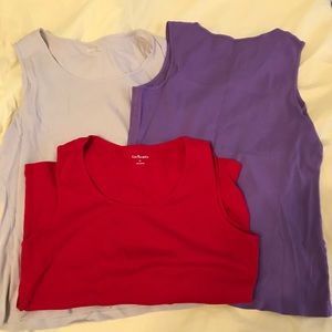 3 Kim Rogers tank tops